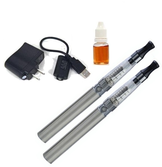 Elektronická cigareta eGo-K (CE4+) 650 mAh stříbrná sada 2ks
