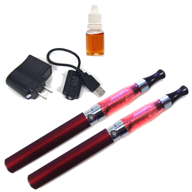 Elektronická cigareta eGo-K (CE4+) 650mAh červená sada 2ks