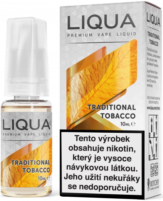 Ritchy Liqua Elements Traditional Tobacco 10 ml 12 mg