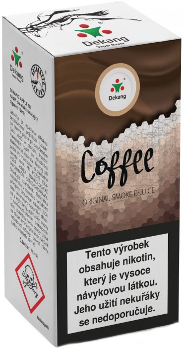 E-liquid Dekang Coffee 10ml 11mg (káva)