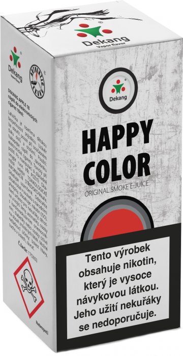 E-liquid Dekang Happy Color 10ml 11mg