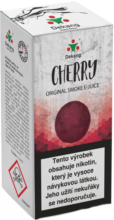 E-liquid Dekang Cherry 10ml 16mg (třešeň)