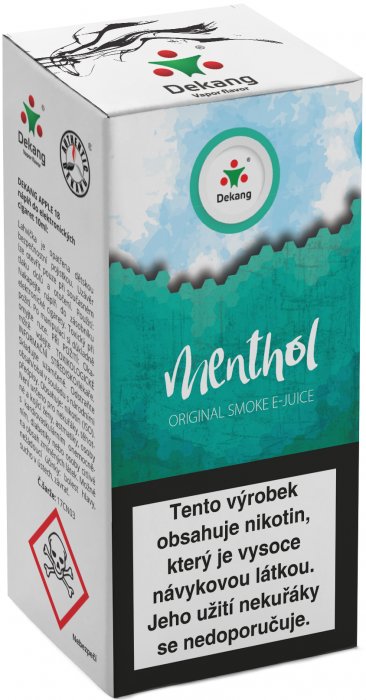 E-liquid Dekang Menthol 10ml 3mg (mentol)