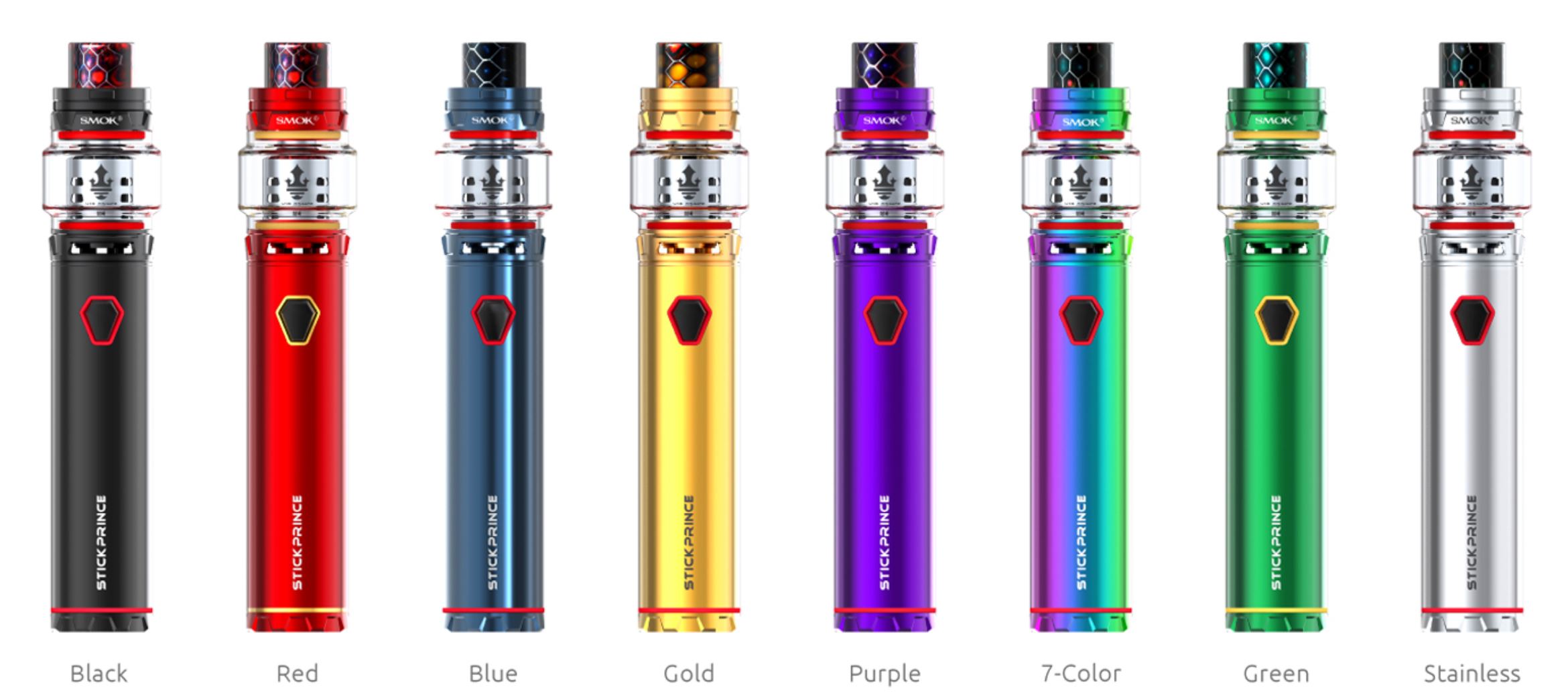 SMOK Stick Prince sada 3000 mAh Stříbrná 1 ks
