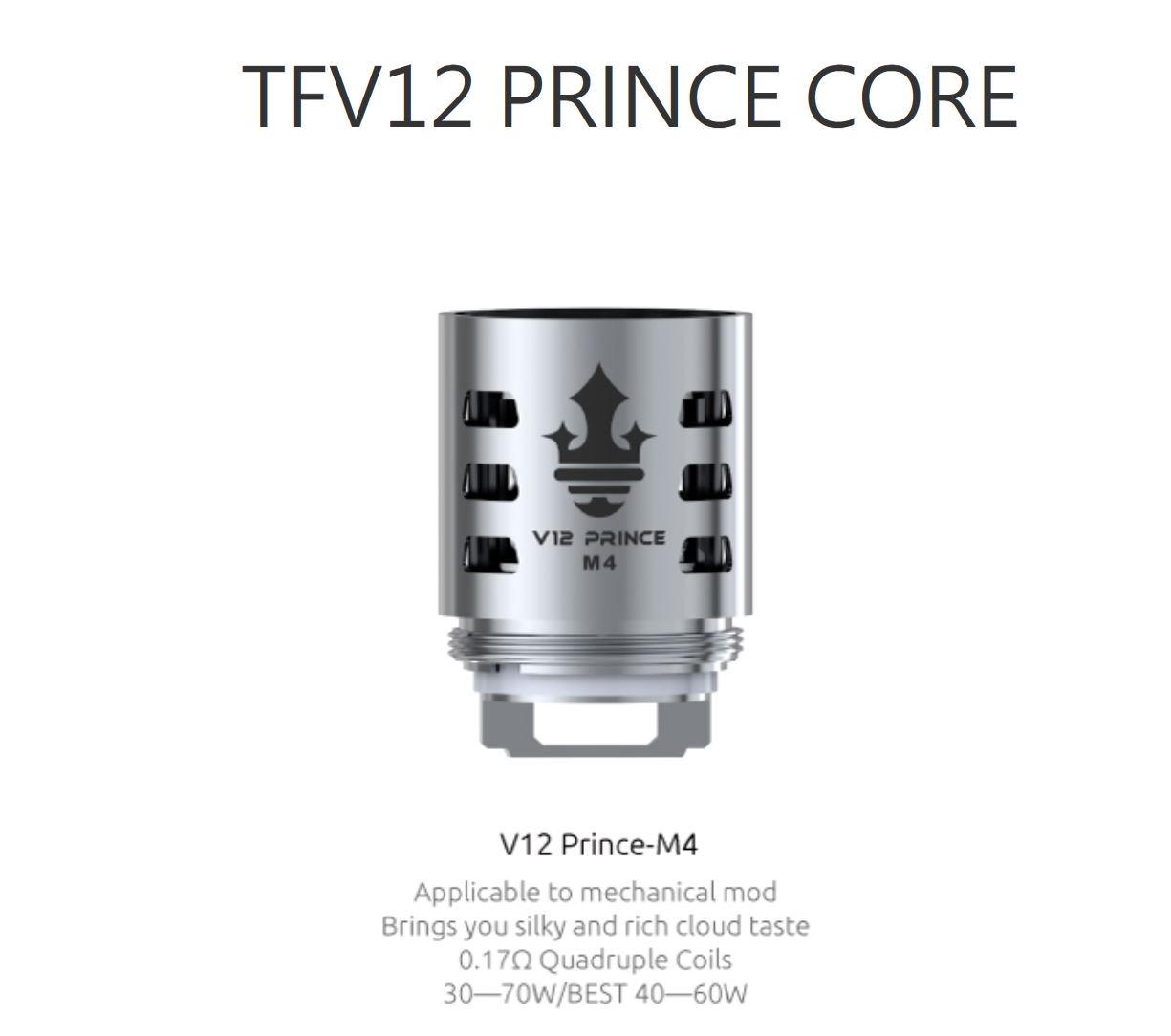 SMOK Stick Prince sada 3000 mAh Stříbrná 1 ks