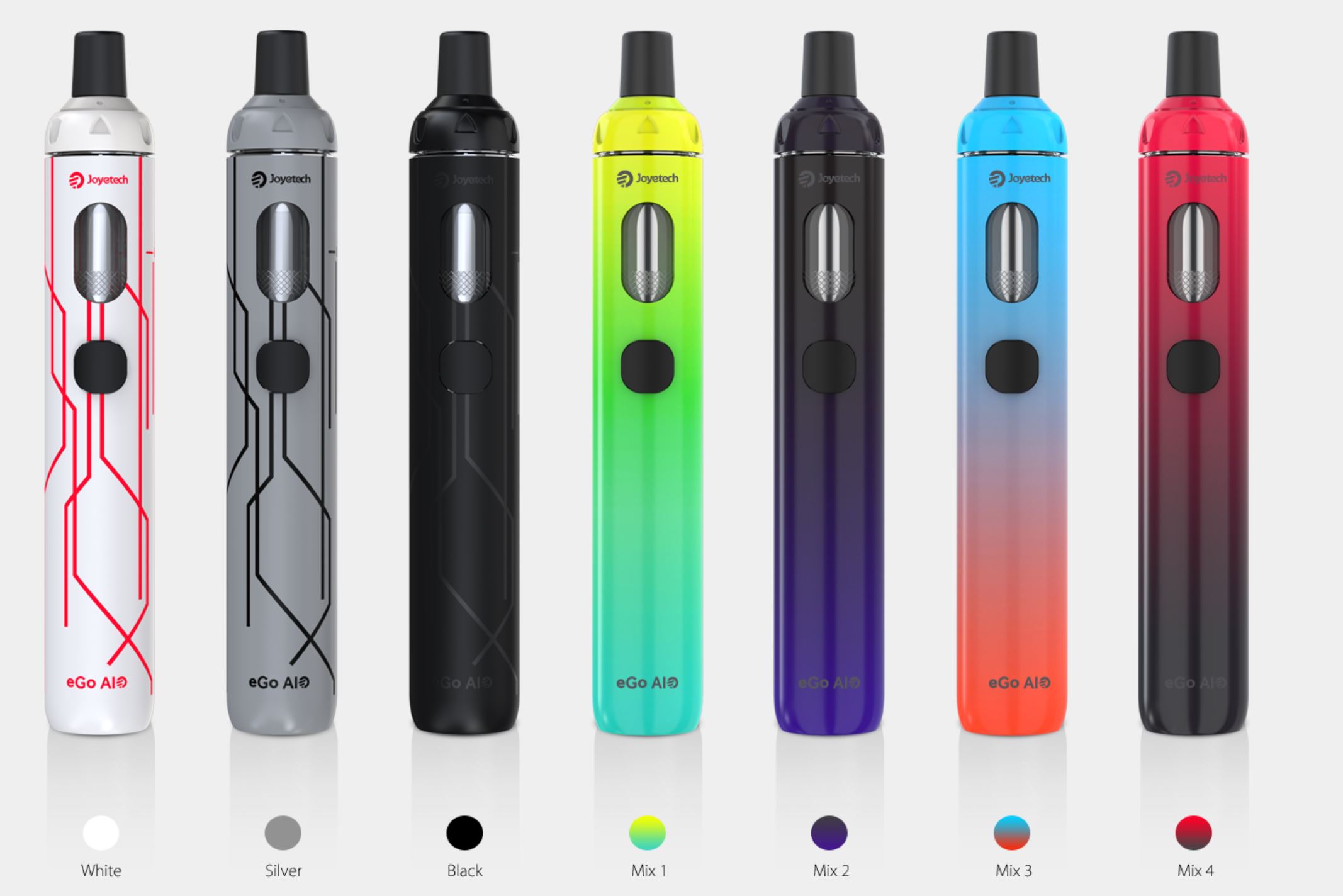 Joyetech eGo AIO elektronická cigareta 10th Anniversary Edition 1500 mAh Černá 1 ks