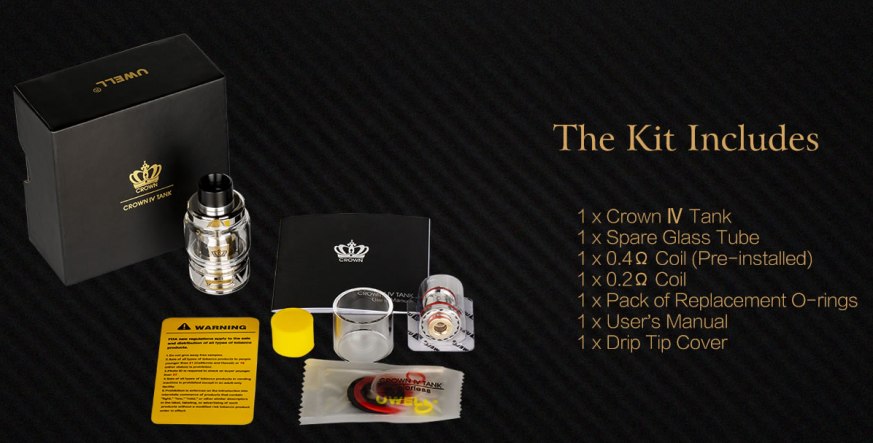 Uwell Crown 4 Clearomizer Iridescent 6ml