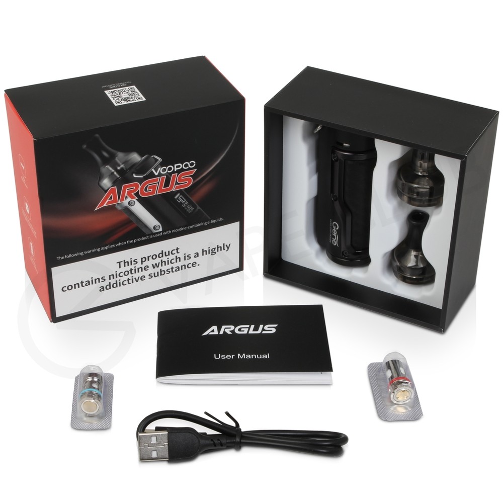 VOOPOO Argus 40W grip 1500mAh Full Kit Vintage Grey and Silver 1ks