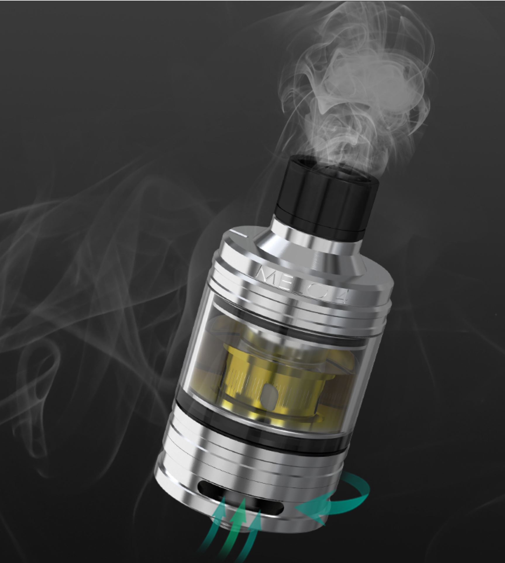 Eleaf MELO 4 clearomizér black 4,5ml