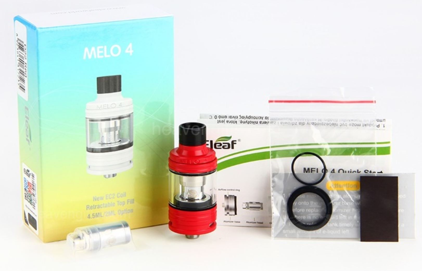 Eleaf MELO 4 clearomizér black 4,5ml