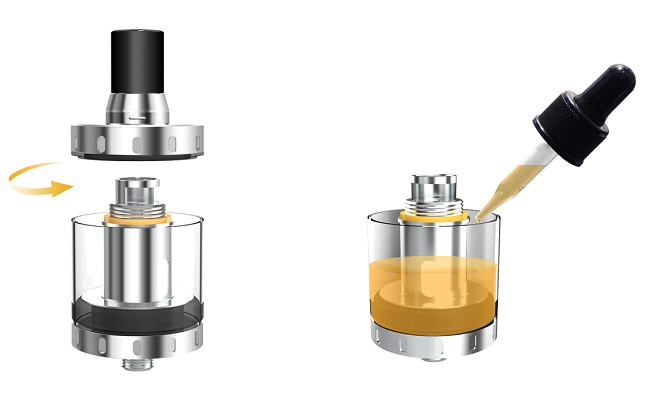 aSpire Nautilus X clearomizer zlatý 2ml