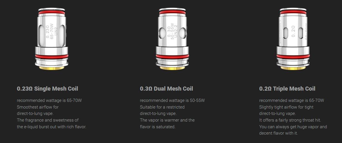 Uwell Crown 5 UN2 Mesh žhavicí hlava 0,23ohm