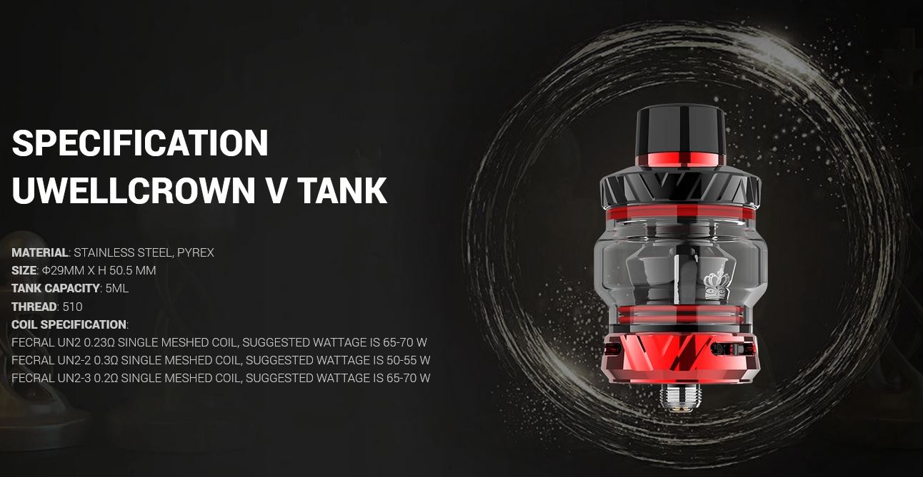 Uwell Crown 5 UN2-2 Mesh žhavicí hlava 0,3ohm