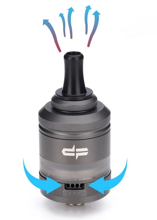DIGIFLAVOR SIREN G MTL TANK Stříbrná 4ML