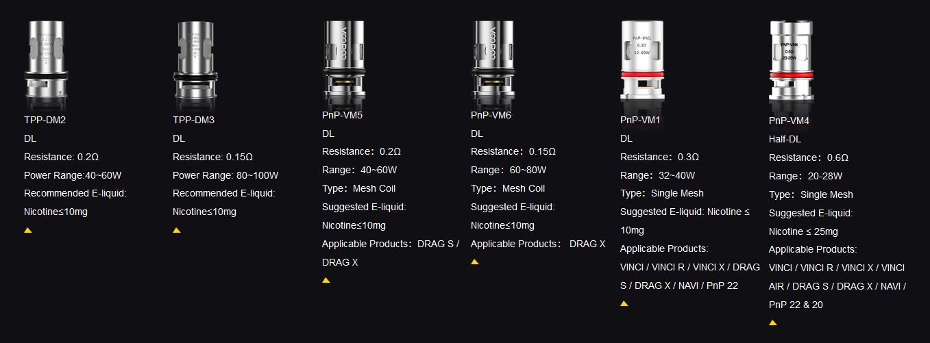 VOOPOO TPP-DM2 žhavicí hlava 0,2ohm