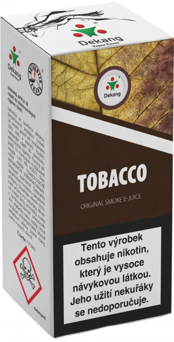 E-liquid Dekang Tobacco 10ml 18mg