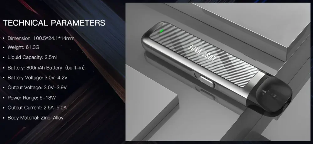 Lost Vape Ursa Nano Pod Kit 800 mAh Wave Blue 1 ks