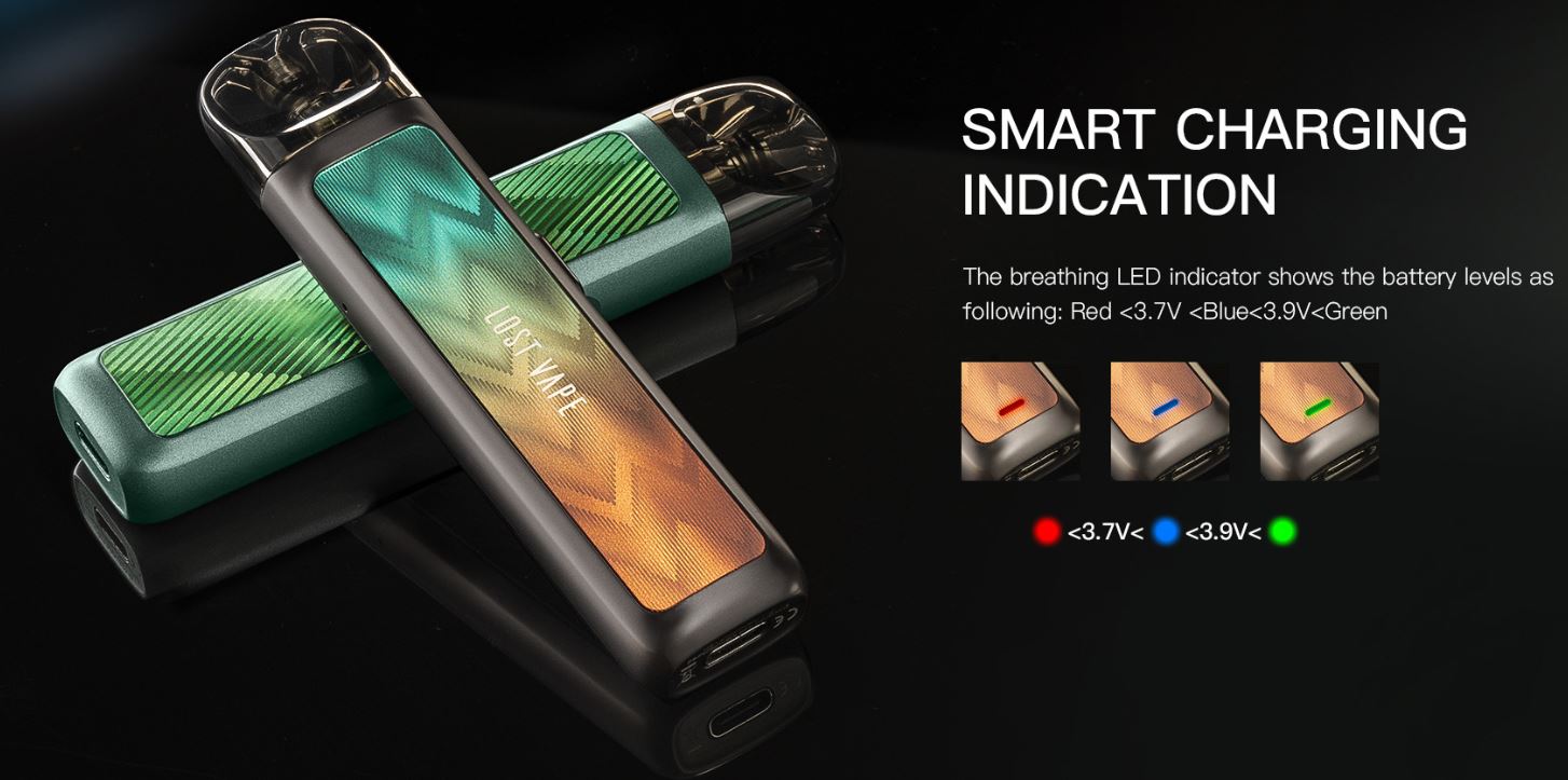 Lost Vape Ursa Nano Pod Kit 800 mAh Black Red Sandalwood 1 ks