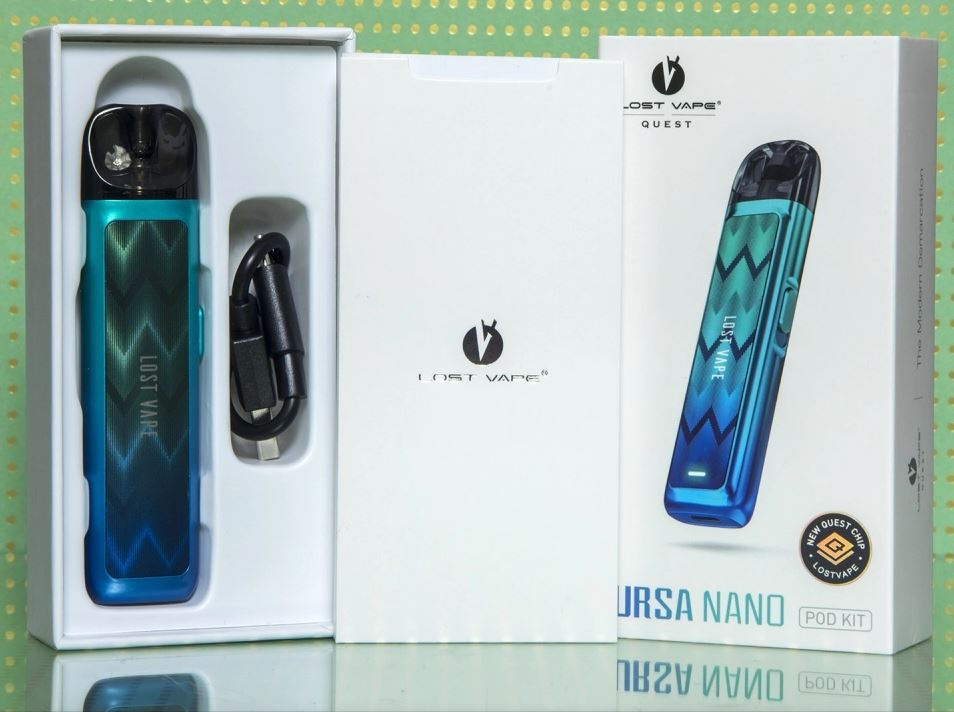 Lost Vape Ursa Nano Pod Kit 800 mAh Black Red Sandalwood 1 ks