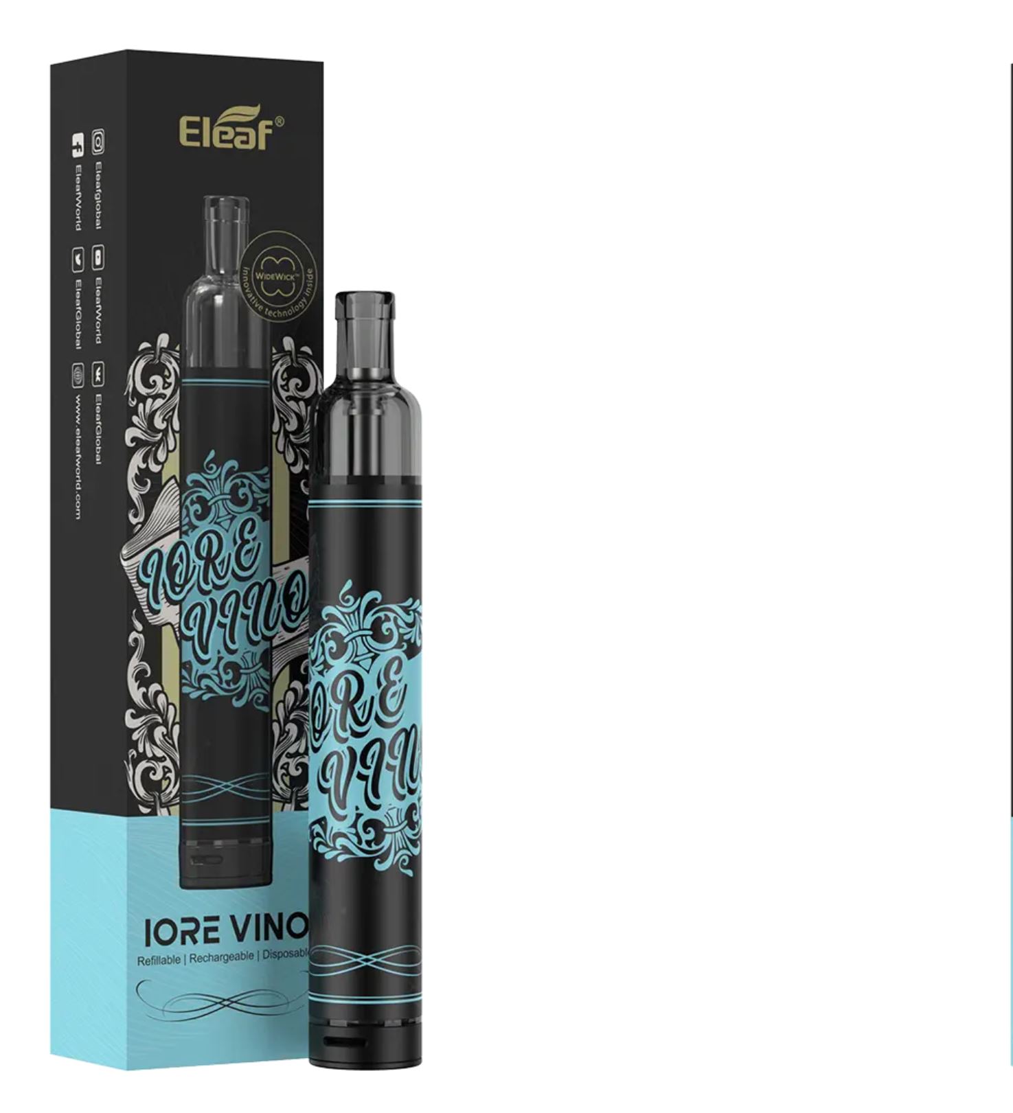 Eleaf Iore Vino Pod Kit 650 mAh Light Blue 1 ks
