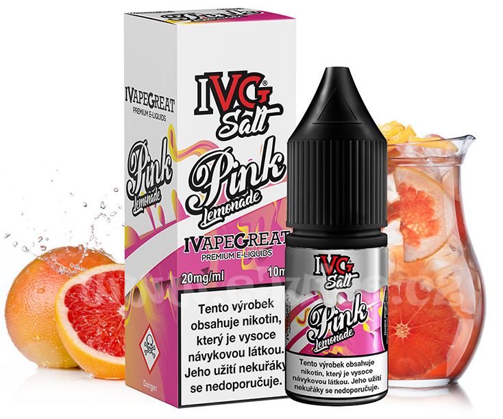 IVG SALT Pink Lemonade 10 ml 10 mg