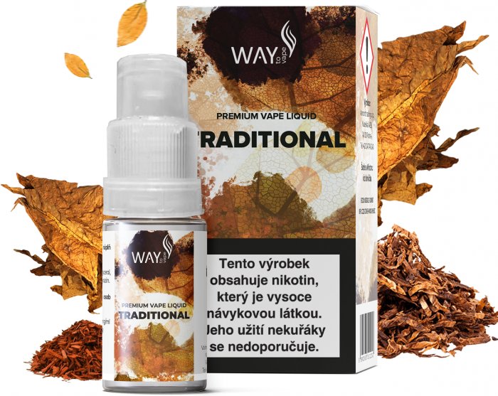 WAY to Vape Traditional 10 ml 6 mg