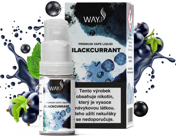 WAY to Vape Blackcurrant 10 ml 12 mg