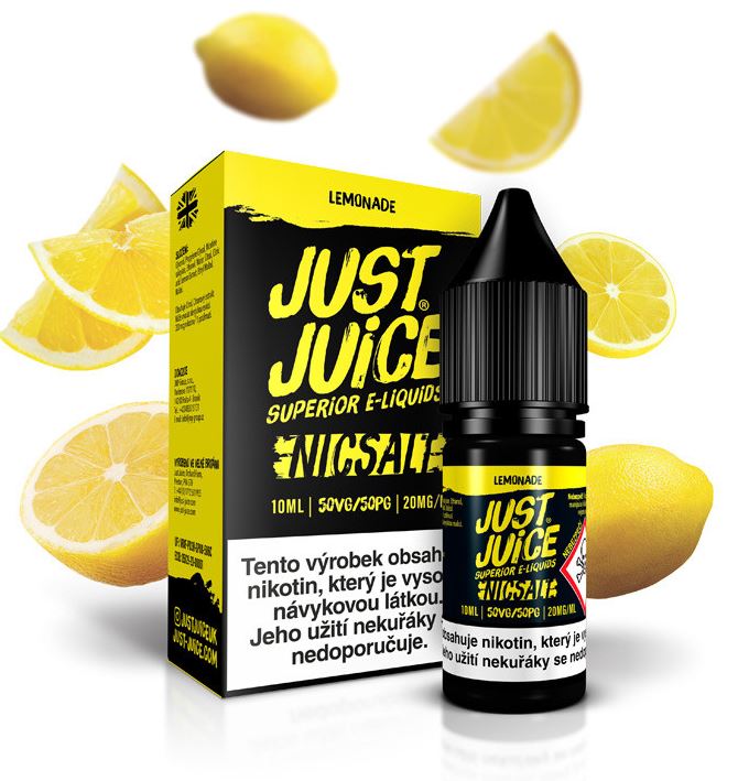 Just Juice Salt Lemonade (Citronová limonáda) 10 ml 11 mg