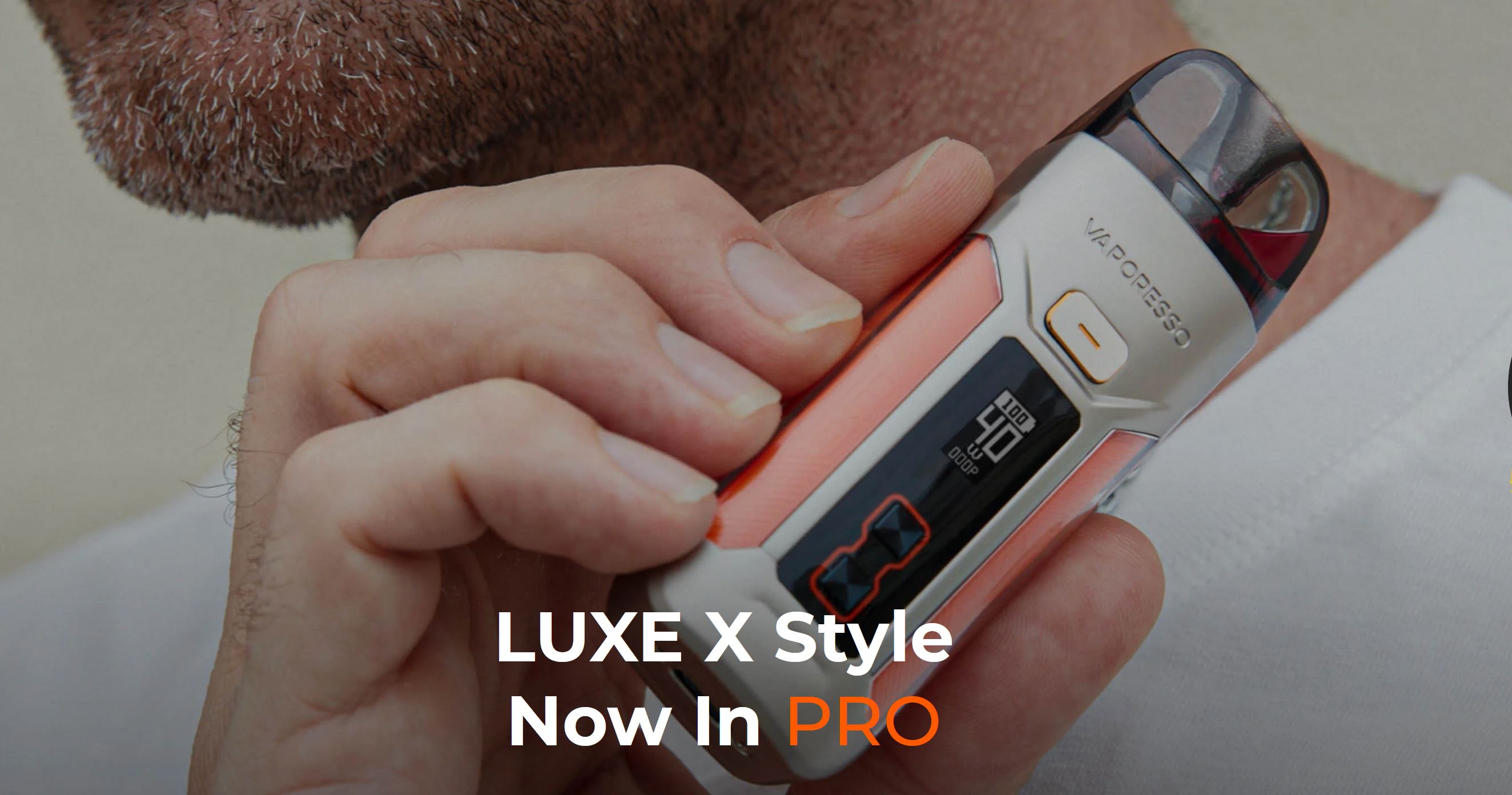 Vaporesso LUXE X PRO 1500 mAh Dazzling Yellow 1 ks
