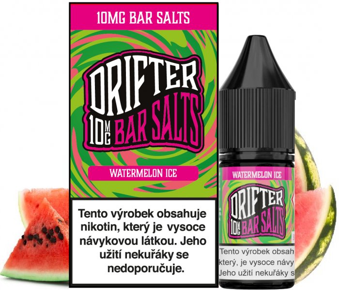Drifter Bar Salts Watermelon Ice 10 ml 20 mg