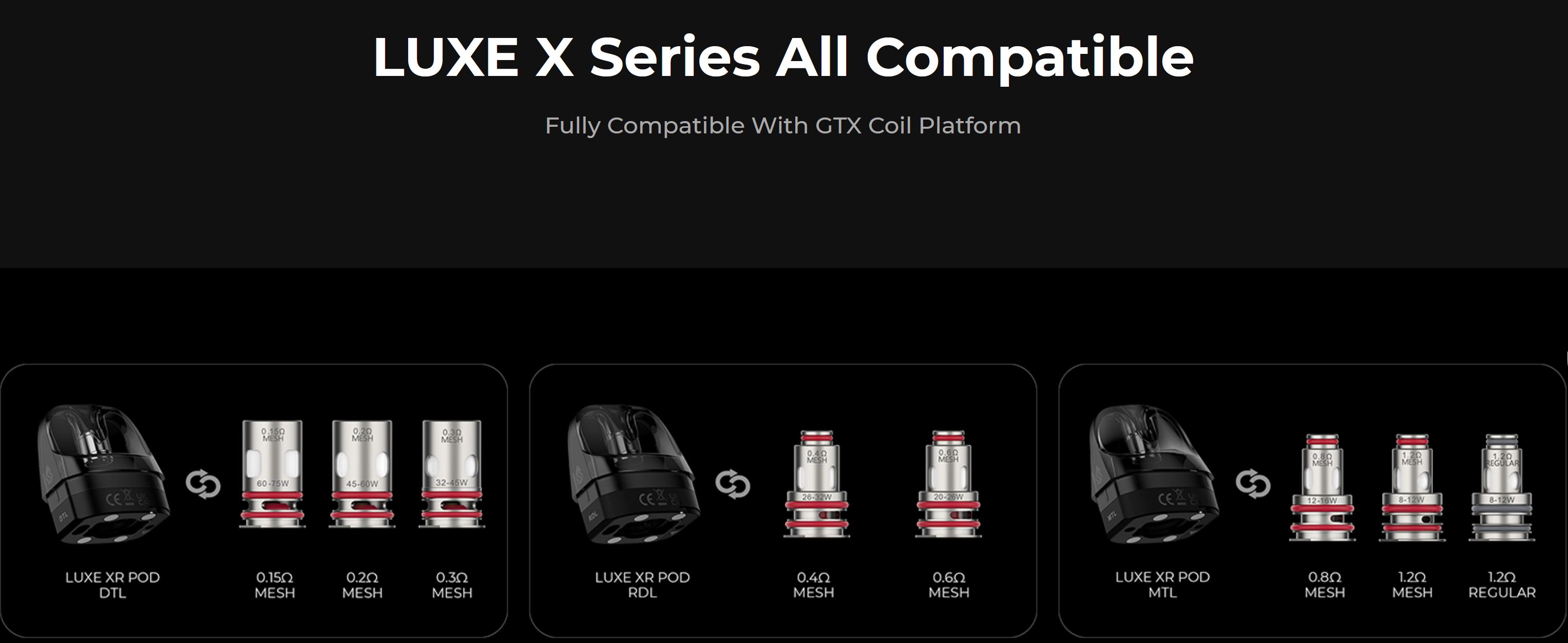 Vaporesso LUXE XR MAX Pod Kit Leather Edition 2800mAh Coral Orange 1 ks