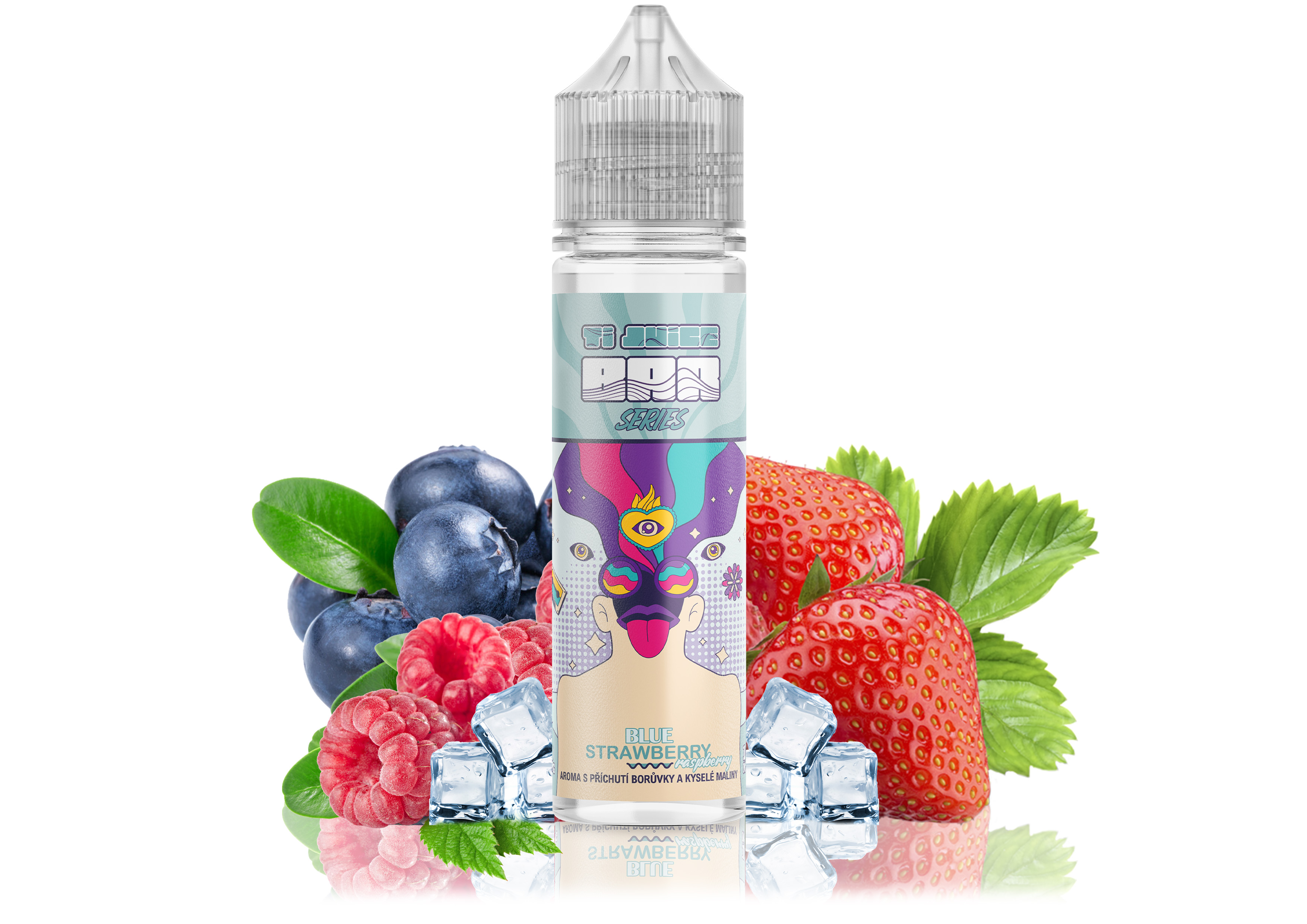 TI Juice Bar Series S & V Blue Strawberry Raspberry 10 ml