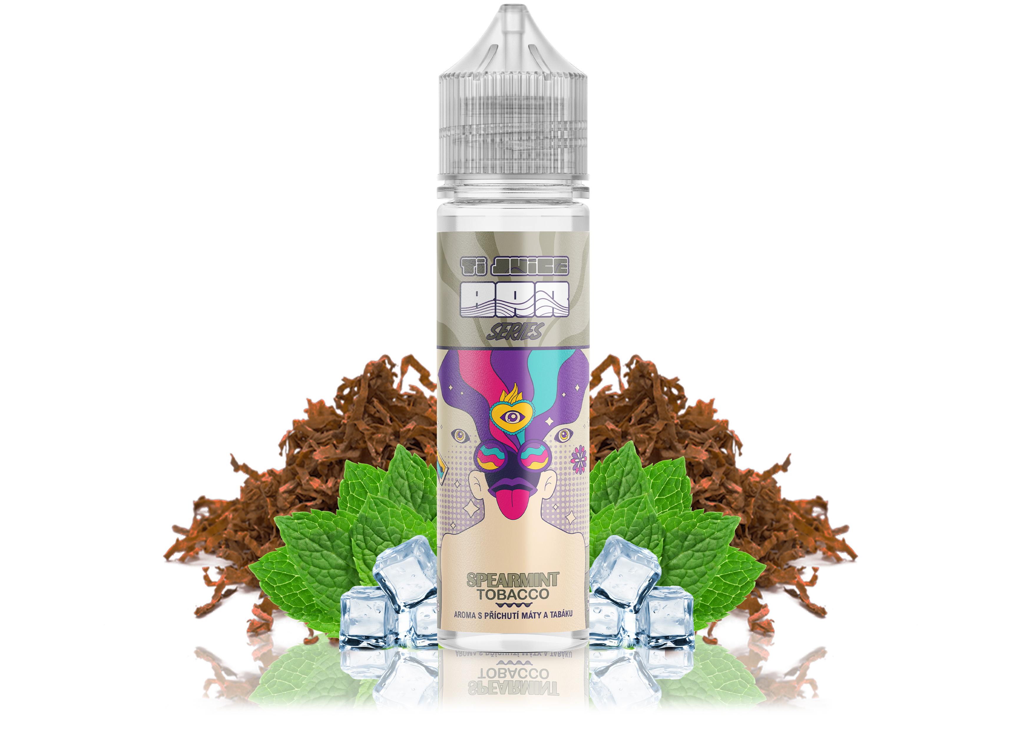 TI Juice Bar Series S & V Spearmint Tobacco 10 ml