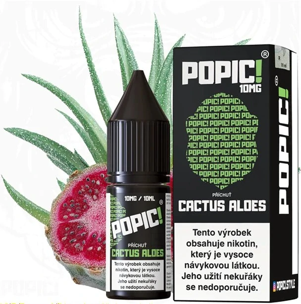 POPIČ! Salt Cactus Aloes 10 ml 10 mg