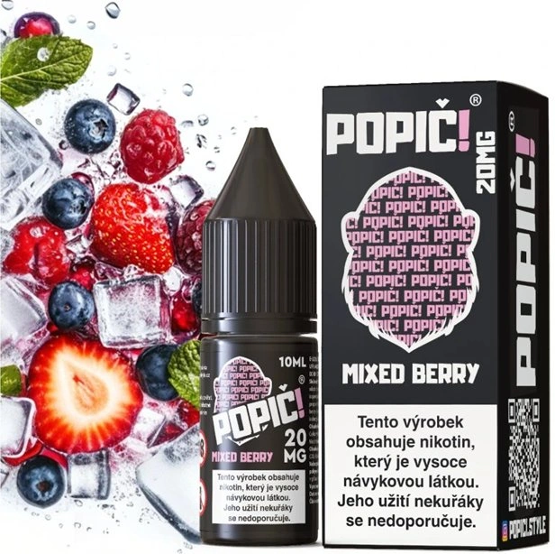 POPIČ! Salt Mixed Berry 10 ml 20 mg