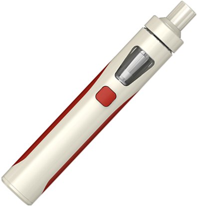 Joyetech eGo AIO 1500mAh bílo-červená, 1ks