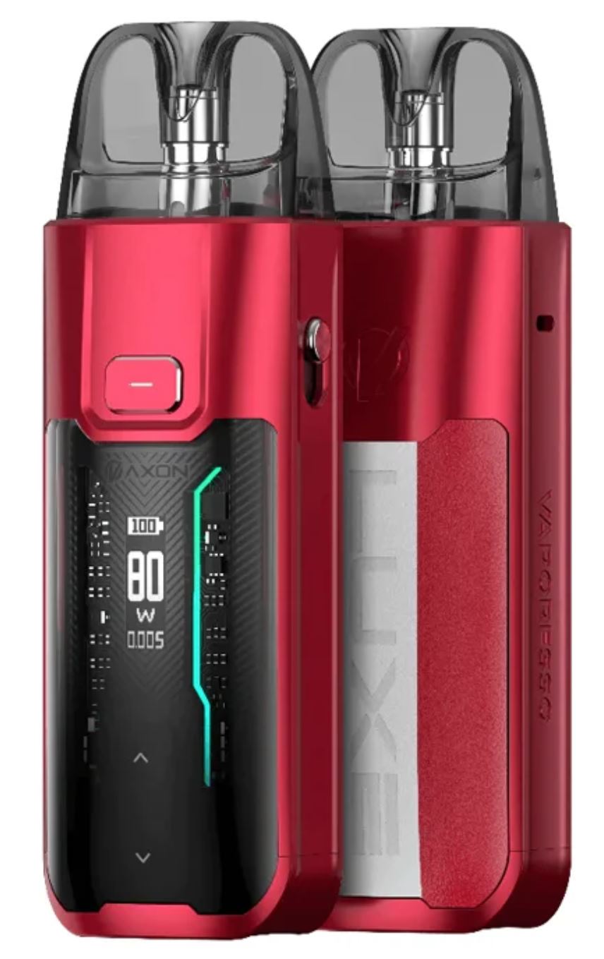 Vaporesso LUXE XR MAX Pod Kit Leather Edition 2800mAh Flame Red 1 ks