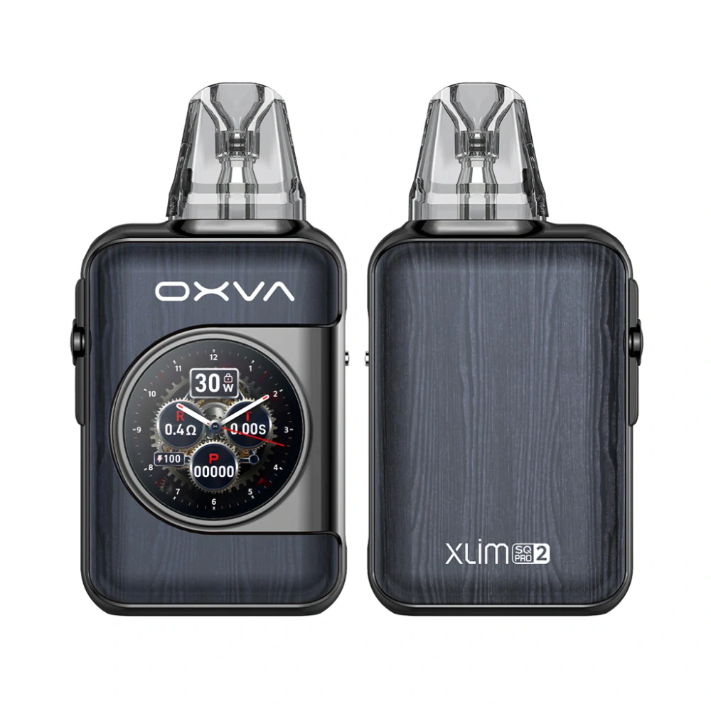 OXVA Xlim SQ Pro 2 Pod Kit 1600mAh Gunmetal Wood 1 ks