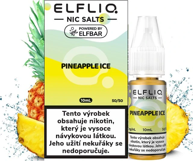 ELFLIQ Nic SALT Pineapple Ice 10ml 20mg