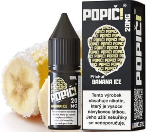 POPIČ! Salt Banana Ice 10 ml 20 mg