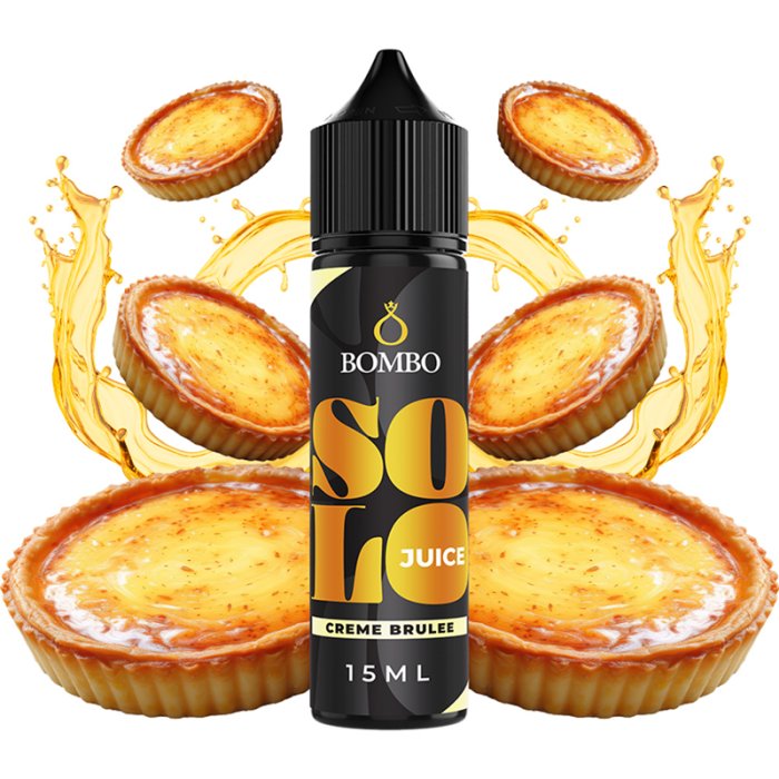 Bombo Solo Juice Shake & Vape Creme Brulee 15 ml