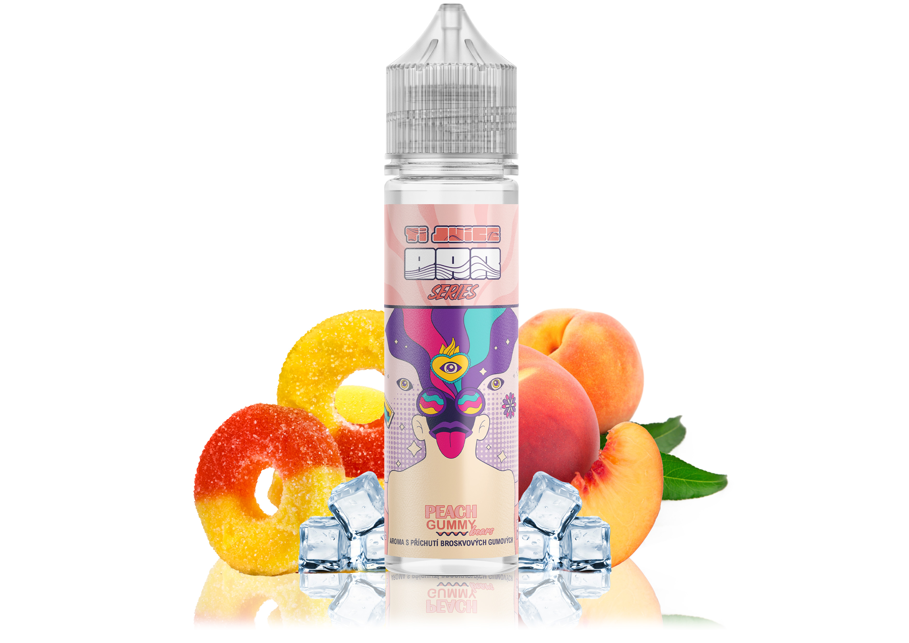 TI Juice Bar Series S & V Peach Gummy Bears 10 ml