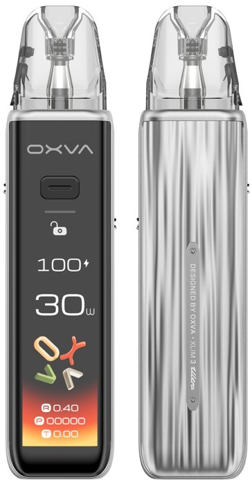 Oxva Xlim 3 Ultra Pod 1500 mAh Metal Silver