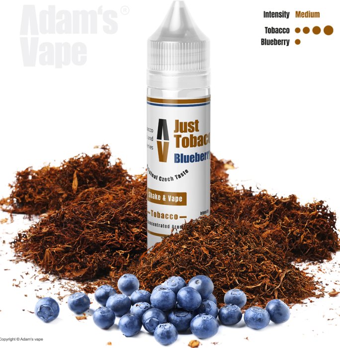 Adams vape S & V Just Tobacco Blueberry 10 ml