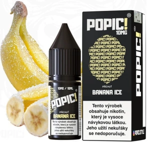 POPIČ! Salt Banana Ice 10 ml 10 mg