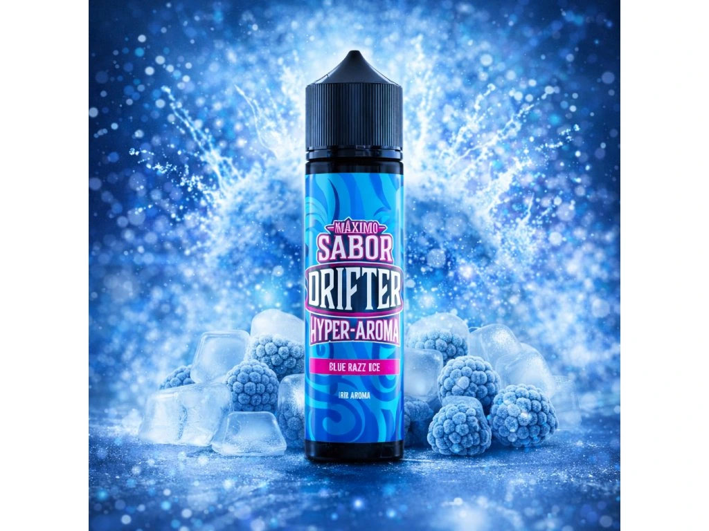 Juice Sauz Drifter Juice Hyper Shake & Vape Blue Razz Ice 5 ml