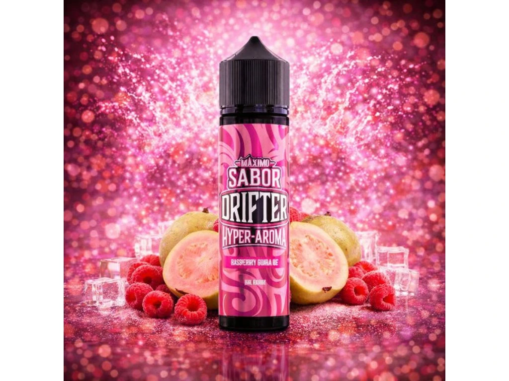 Juice Sauz Drifter Juice Hyper Shake & Vape Raspberry Guava Ice 5 ml