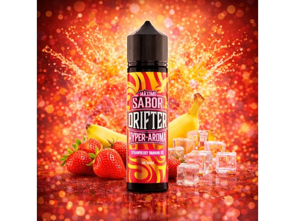 Juice Sauz Drifter Juice Hyper Shake & Vape Strawberry Banana Ice 5 ml