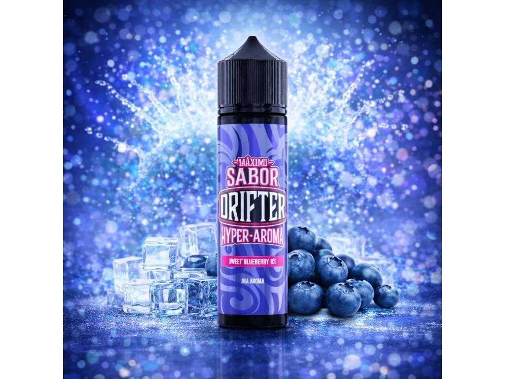 Juice Sauz Drifter Juice Hyper Shake & Vape Sweet Blueberry Ice 5 ml