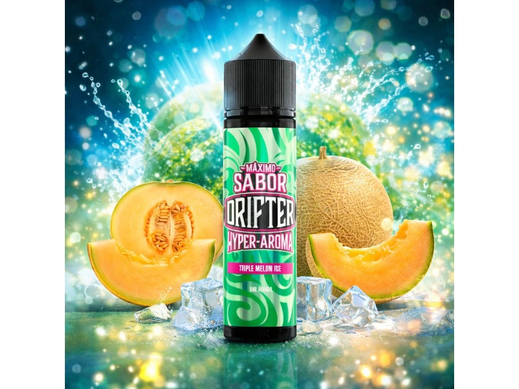 Juice Sauz Drifter Juice Hyper Shake & Vape Triple Melon Ice 5 ml